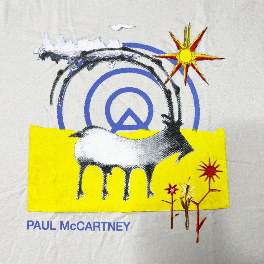 NWOT Paul McCartney Official New Egypt Station Ram Graphic T-Shirt Unisex 2X